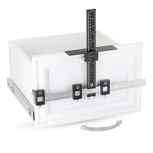 2025 Woodworking Tools Cabinet Hardware Jig Tool - Drill Template Guide for Door and Drawer Handle Installation Tools
