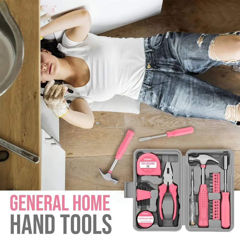Best-selling manual hardware household tools set - multi-functional and easy-to-use complete set of daily household tools box