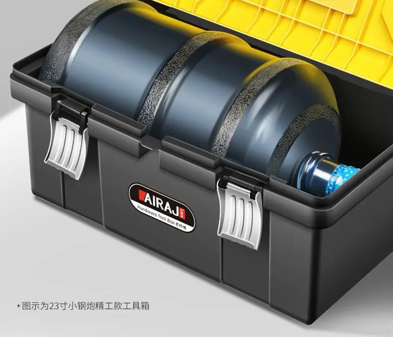 Hardware tools thickened storage box Hardware large industrial-grade household vehicle multi-function maintenance toolbox